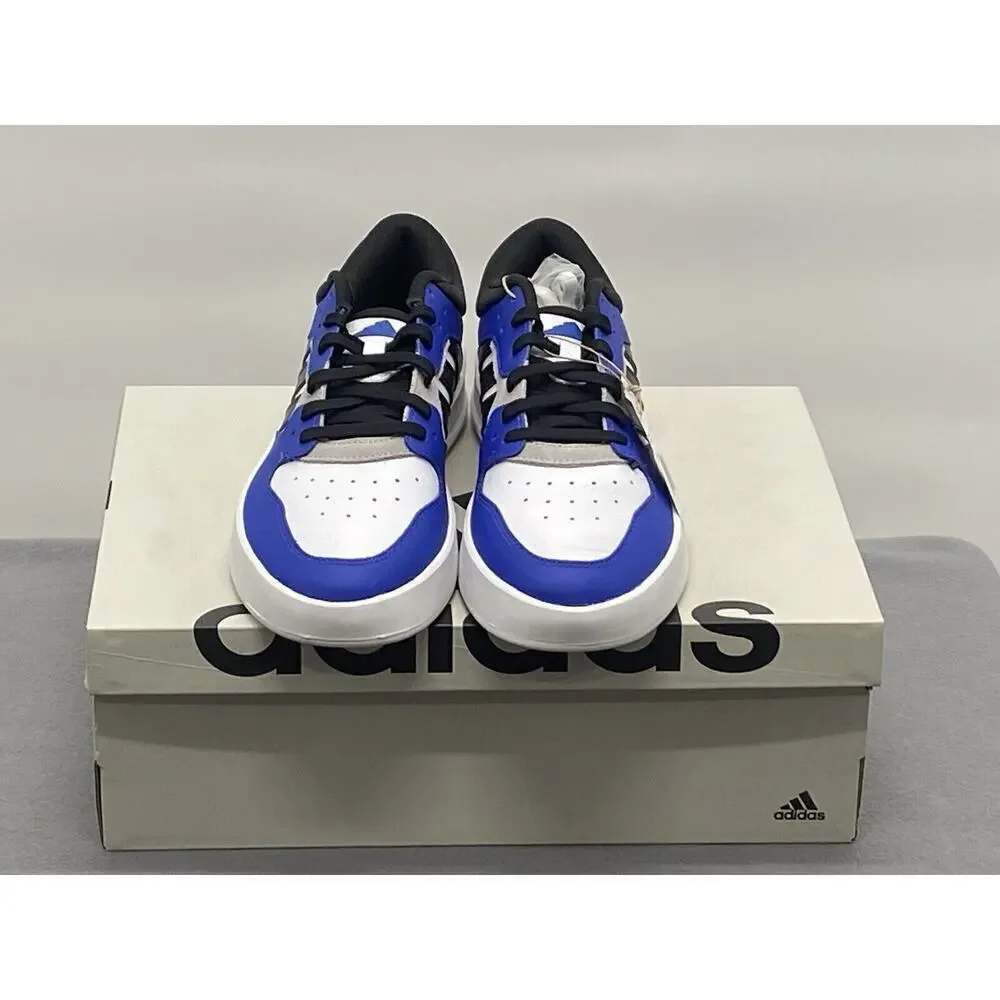 adidas Men’s Court 24 Shoes Size 11‎ White/Black/ Blue